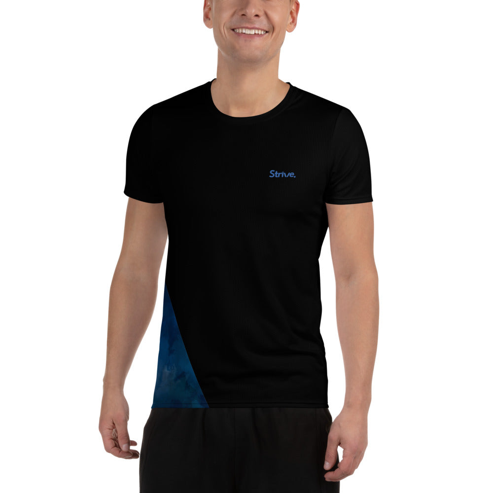 Dutch Steel Inside Performance Tee Front Model from Strive sportswear