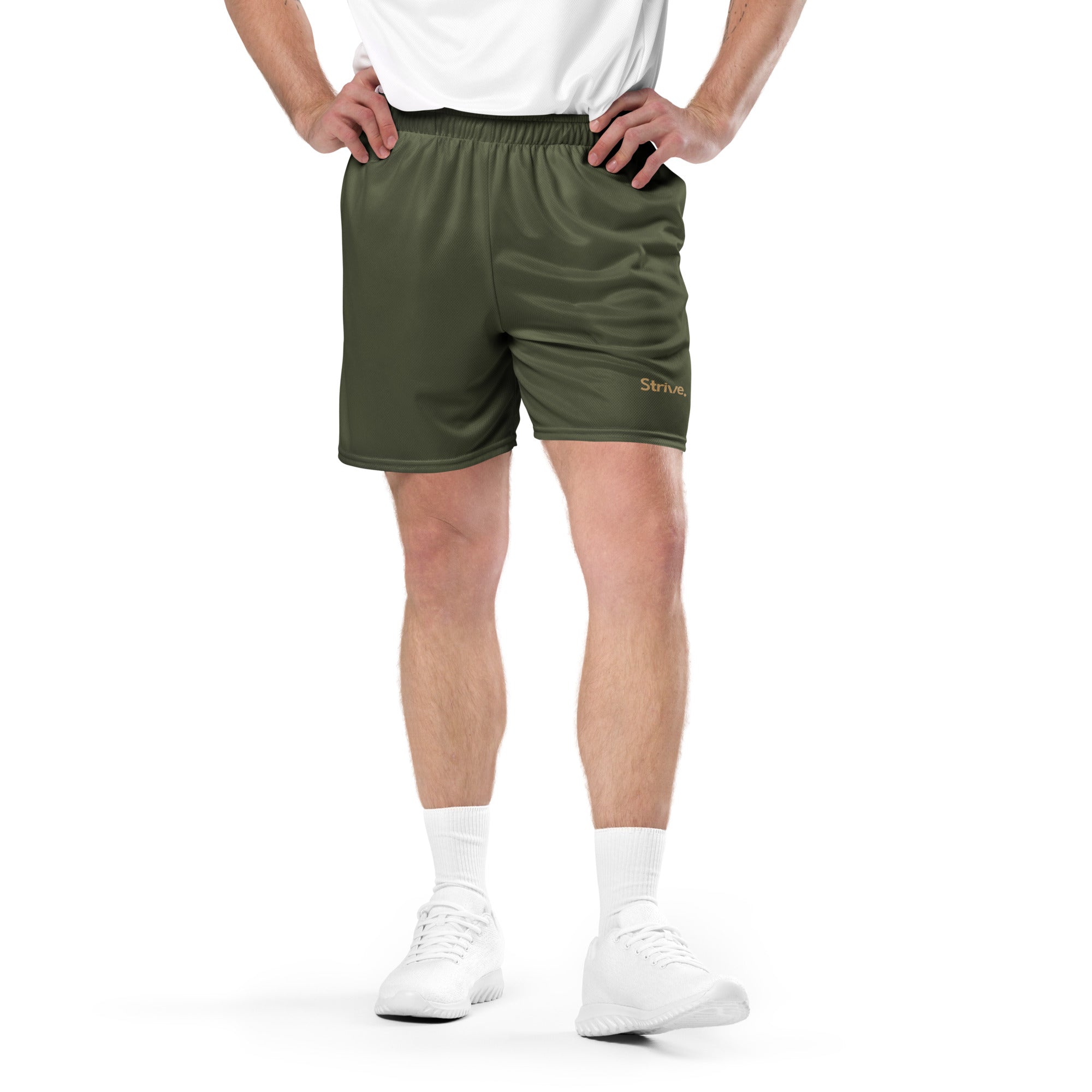 TechFlex Mesh Gym Shorts Green