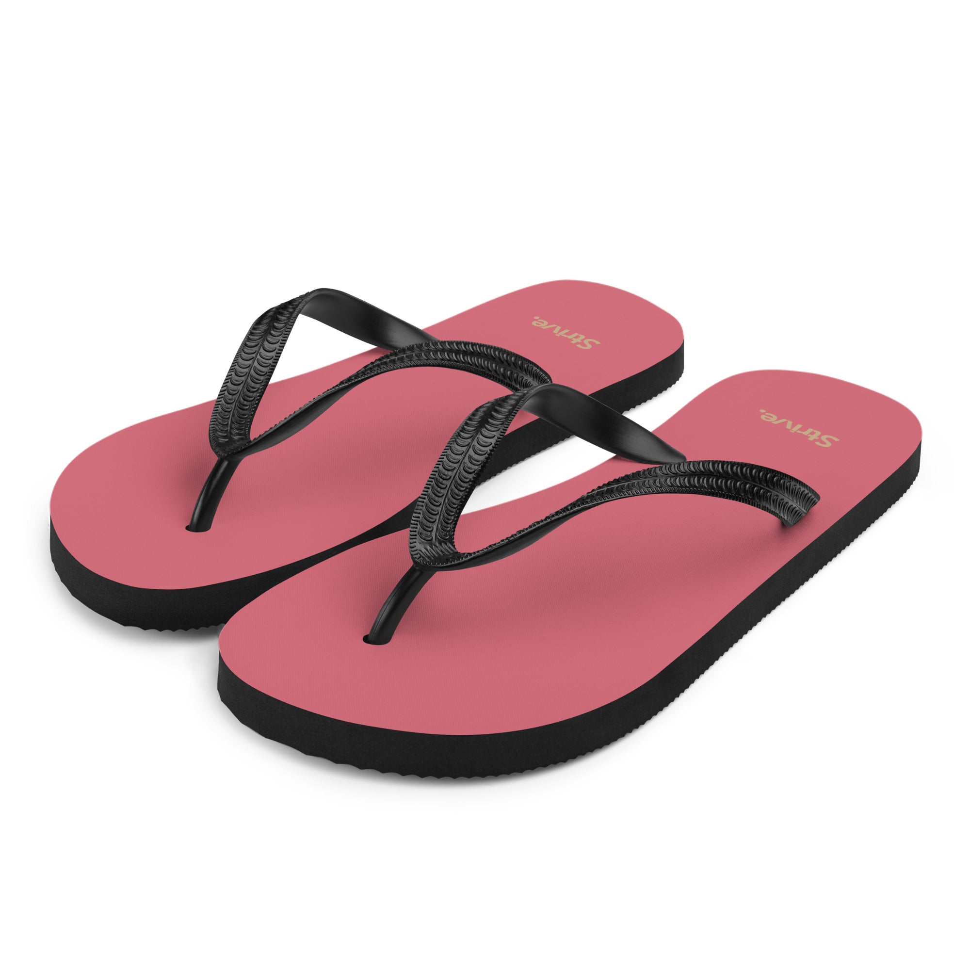 StriveSlides Flip Flops Pink by Strive.