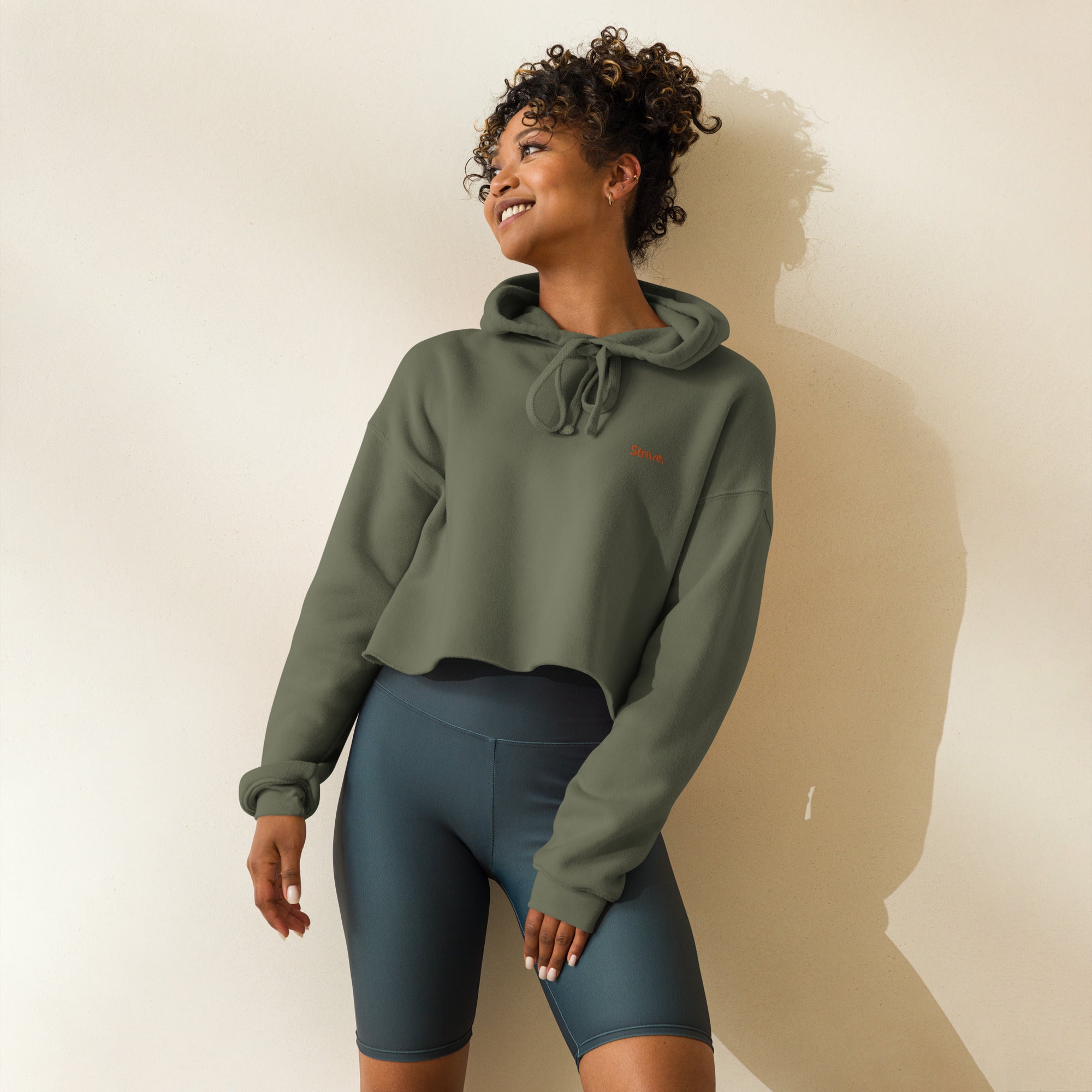 CoreFlex Cropped Hoodie